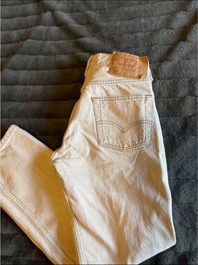 Levi's Light Beige Vintage Jeans